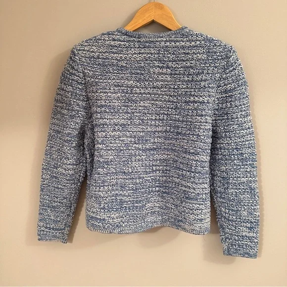 NEW Ba&sh Bash Guspa Cardigan Jacket in  Blue Crochet | size 1 / S - Picture 10 of 12